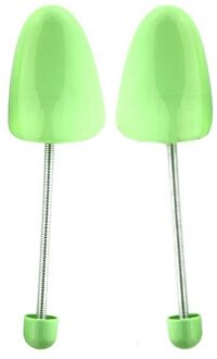 1 Paar Schoen Brancard Plastic Verstelbare Schoen Brancard Vrouwen Schoen Boom Man Flats Ondersteuning Verstelbare Flats Pompen groen(39-46)