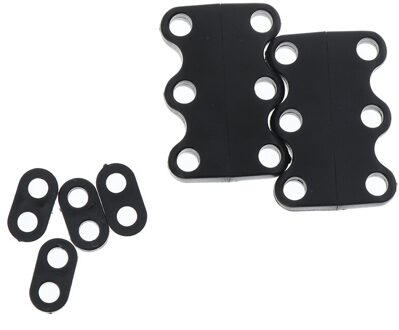 1 paar Schoenveter Zeer Sterke Magnetische Gesp voor Sneakers Casual Schoenen Sport Platte Schoenen Schoenveters Mode Lui Geen Stropdas Schoen veters zwart