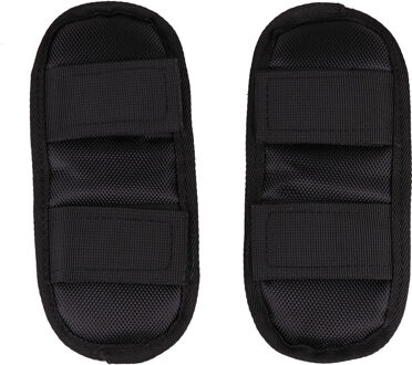 1 Paar Schoudervullingen Oxford Stof Non Slip Hook Loop Fastener Schooltas Rugzak Demonteren Vervanging Kussen Pad