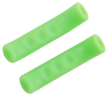 1 Paar Scooter Fiets Remhendel Cover Bike Silicone Mouwen Universele Type Lever Bescherming Fietsen Accessoire groen
