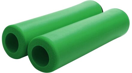 1 Paar Silicone Fietsen Fiets Grips Outdoor Mtb Mountainbike Handvatten Cover Anti-Slip Sterke Ondersteuning Grips Bike deel groen