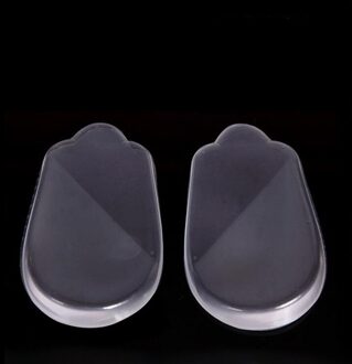 1 Paar Silicone Gel orthopedische Inlegzolen Terug Pad Hiel Cup voor Calcaneal Pijn Gezondheid Voetverzorging Ondersteuning spur voeten kussen pads