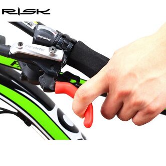 1 Paar Silicone Mtb Fiets Grips Spons Stuur Zachte Ultralight Grips Brake Grips Siliconen Silica Handschoen Handvat Anti-skid 6
