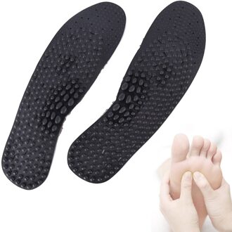 1 Paar Silicone Voet Pad Gel Inlegzolen Man Vrouwen Inlegzolen Orthopedische Masseren Shoe Inserts Schokabsorptie Shoepad