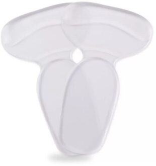 1 Paar Siliconen Schoen Inserts T-Vorm Hoge Hak Grips Liner Arch Ondersteuning Orthopedische Schoenen Insert Voet Hak Protector kussen Pads doorzichtig