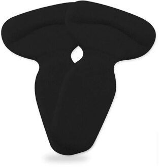 1 Paar Siliconen Schoen Inserts T-Vorm Hoge Hak Grips Liner Arch Ondersteuning Orthopedische Schoenen Insert Voet Hak Protector kussen Pads zwart