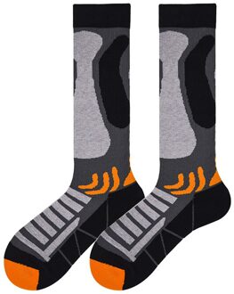 1 Paar Ski Sokken Wasbare Kunstmatige Wol Kleurrijke Winter Warme Thermische Lange Outdoor Sport Wandelen Stretchy Geurloos Snowboarden 3