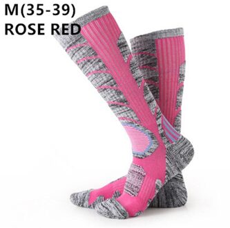 1 Paar Skiën Sokken Winter Warmthermal Buitensporten Dikke Fietsen Snowboard Klimmen Camping Zachte Sokken Mannen Vrouwen 2