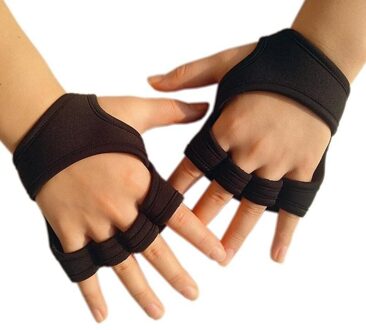 1 Paar Sport Body Building Gymnastiek Grips Hand Fitness Handschoenen Gewichtheffen Vrouwen Mannen Training Handschoenen Protector J6X7