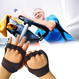 1 Paar Sport Body Building Gymnastiek Grips Hand Palm Protector Vrouwen Mannen Training Handschoenen Fitness Lifting Gewicht Handschoenen C1Z2