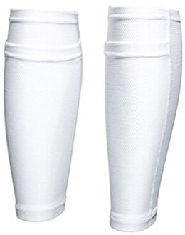 1 Paar Sport Voetbal Shin Guard Pad Sleeve Sok Been Ondersteuning Voetbal Compressie Kalf Mouwen Scheenbeschermer Voor Volwassen Tieners Kinderen For adults 02