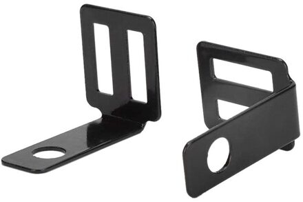 1 Paar Stabiele Montage Beugel Lamp Beugel Achter Montage Lamphouder Motorfiets Richtingaanwijzer Universele Installeren Fietsen zwart