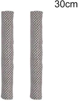 1 Paar Stofdicht Linnen Sticker Fasten Koelkast Deur Wasbare Elektrische Keukenapparatuur Soft Handvat Cover Doek Protector 30cm