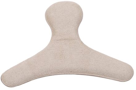 1 Paar T-Type Draad Siliconen Zachte Insert Hak Liner Grips Hoge Hak Comfort Pads Voetverzorging Accessoires flannel abrikoos