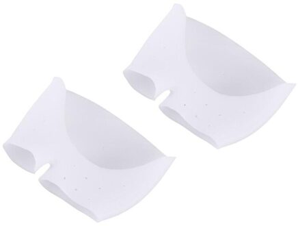 1 Paar Teen Correctie Kussen Professionele Siliconen Gel Tenen Separator Voor Hallux Valgus Orthopedische Inlegzolen Voorvoet Pad Inserts