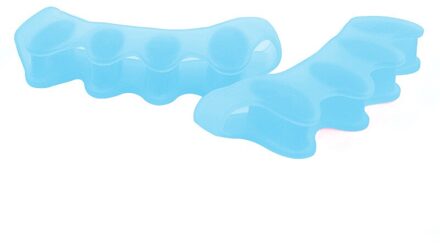 1 Paar Teen Separator Correctie Hallux Valgus Corrector Duurzaam Silicone Soft Duim Eversie Corrector Verlichten Pijn Wasbare 02