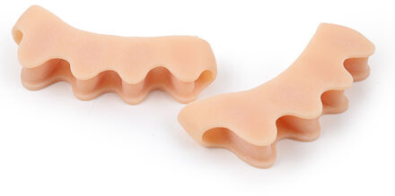 1 Paar Teen Separator Correctie Hallux Valgus Corrector Duurzaam Silicone Soft Duim Eversie Corrector Verlichten Pijn Wasbare 05