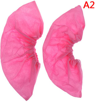 1 Paar Thicken Herbruikbare Elastische Schoen Cover Thuis Indoor Antislip Overschoenen Student Machine Kamer Flamingo Stofdicht Voeten Covers A2