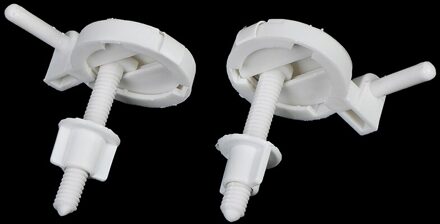 1 paar Toiletbril Scharnier Bouten Schroefbevestiging Montage Kit Toiletbril Accessoires
