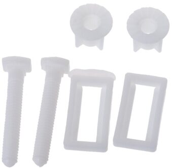 1 Paar Toiletbril Scharnier Bouten Schroefbevestiging Montage Kit Toiletbril Reparatie Tool