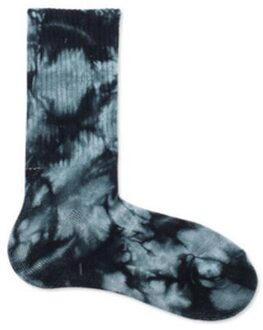 1 Paar Unisex Harajuku Paar Sokken 5 Kleuren Katoen Sport Warmer Sok Mannen Vrouwen Professionele Fietsen Camping Wandelen Mode Sokken groen