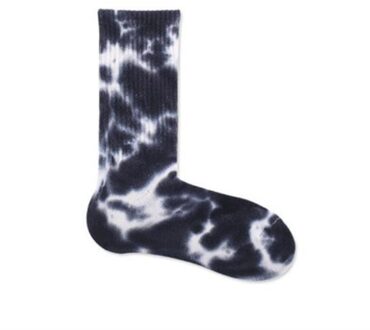 1 Paar Unisex Harajuku Paar Sokken 5 Kleuren Katoen Sport Warmer Sok Mannen Vrouwen Professionele Fietsen Camping Wandelen Mode Sokken zwart