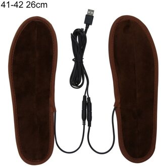 1 Paar Usb Verwarmde Schoen Comfortabele Soft Lint Elektrische Verwarmde Inlegzolen Winter Outdoor Sport Voeten Warming Inlegzolen Wasbare