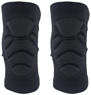 1 Paar Volwassen Anti-Collision Kniebeschermer Ademend Verdikking Spons Kniebeschermers Elastische Schaatsen Volleybal Kniebeschermers