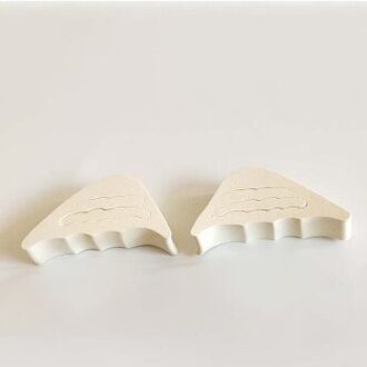 1 Paar Voorvoet Insert Pad Vrouwen Hoge Hak Teen Plug Kussen Anti-Pijn Pads Half Spons Schoenen Kussen Voeten filler Inlegzolen huidskleur