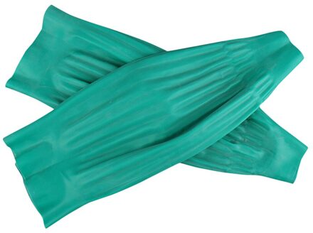 1 Paar Waterdichte Latex Arm Mouwen Covers Herbruikbare Beschermende Oversleeves Voor Thuis Keuken Schoonmaken USJ99 groen 45cm