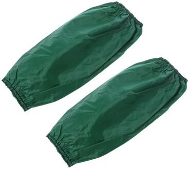 1 Paar Waterdichte Oilproof Arm Mouwen Covers Oversleeves Sleevelets Cleaning Beschermende Keuken Tool groen