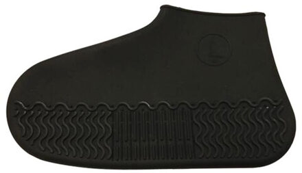 1 Paar Waterdichte Schoenen Covers Recyclebaar Siliconen Overschoenen Regen Schoen Cover Boot Cover Protector Herbruikbare Boot Case 3 wit M