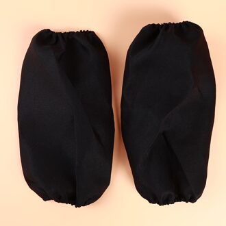 1 Paar Waterdichte Schoonmaken Mouw Morsmouw Antifouling Oilproof Arm Mouwen Home Keuken Koken Arm Protector Keuken Gereedschap zwart