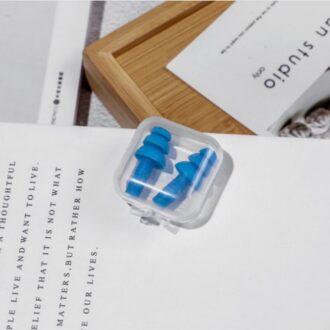 1 Paar Waterdichte Zwemmen Siliconen Zwemmen Oordopjes Voor Volwassen Zwemmers Kinderen Duiken Zachte Anti-geluid Ear Plug Studie Slapen BU