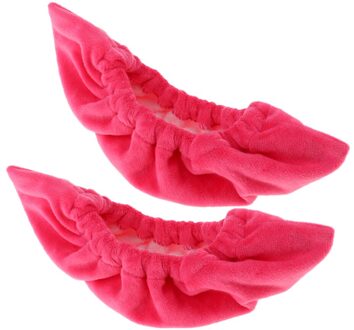 1 Paar Zachte Badstof Blade Covers Voor Schaatsen, Hockey - One Size Fits All oranje rood