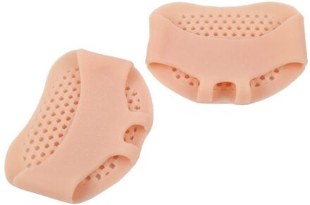 1 Paar Zachte Honingraat Voorvoet Inlegzolen Schoen Siliconen Gel Pads Anti-Pijn Anti-Slip Voet Pads TSLM1 3