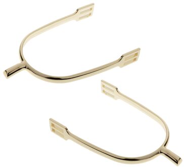 1 Paar Zinklegering Paardrijden Paardensport Training Abseilen Spur Voor Mannen gouden