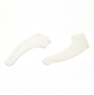 1 Paar Zonnebril Eyewear Oorhaak Brillen Bril Siliconen Anti Slip Tempel Tip Sport Houder wit