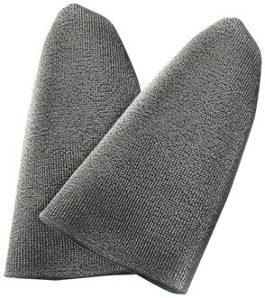 1 Paar Zweet Proof Fiber Vinger Cover Ademend Gaming Vinger Handschoenen Game Mouw 2