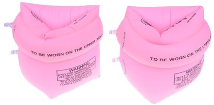 1 paar Zwemmen Opblaasbare Arm Band Cirkel Arm Float Cirkels Zwemmen Ring PVC Dual Airbags Veiligheid Armband Opblaasbare Speelgoed licht paars
