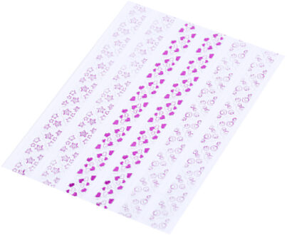 1 Pagina 'S (78 Pcs) Fotoalbum Scrapbook Glinsterende Hoekbeschermers Diy Sticker Scrapbooking Arts Ambachten Decor roos rood