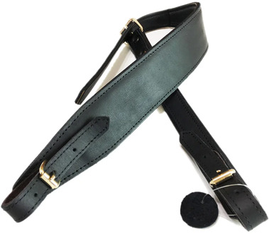 1 Pair Adjustable Soft Leather Accordion Shoulder Straps Belt 80-100Cm Adjustable Length for Bass Accordions Universal