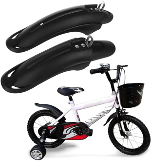1 Pair Bicycle Mudguard Front Rear Dustproof For 12/14inch Children Bike 62KF