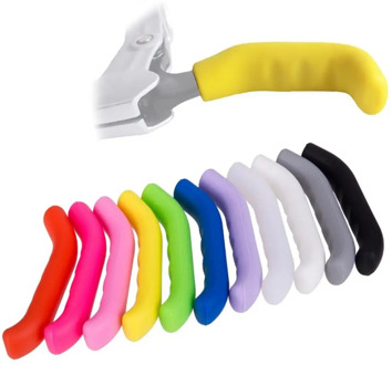 1 Pair Bike Brake Lever Protector Mountain Bicycle Anti-Slip Silicone Handle Cover Riding Accessories