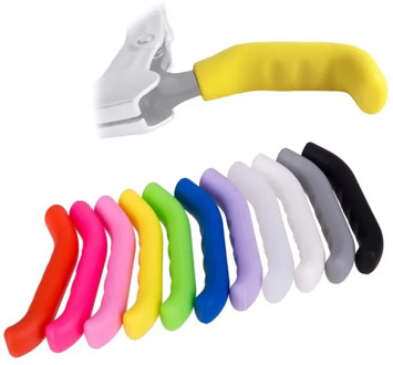 1 Pair Bike Brake Lever Protector Mountain Bicycle Anti Slip Silicone Handle Cover Riding Cycling Accessories