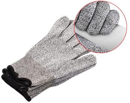 1 Pair Kids Cut Resistant Gloves High Performance Level 5 Hands Protection Cover Kitchen Glove 2 paar- XXS 15cm