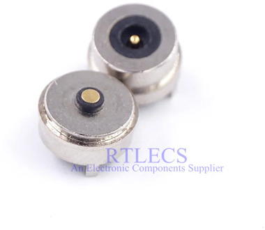 1 Pair Magnet attraction Spring Loaded Pogo pin connector 1 Pogo Pin 2 Pole male female Probe DC Power Charge