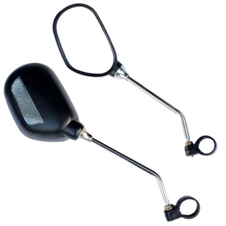 1 Pair Rotatable Bicycle Rearview Mirrors MTB Bike Handlebar Universal Adjustable Cycling Convex Rear View Mirror Accessories