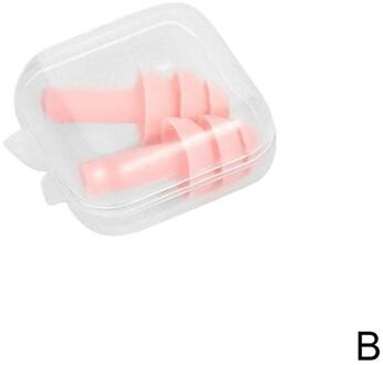 1 Pair Soft Ear Plugs Swimming Silicone Waterproof Dust-Proof Diving Water Swim Earplugs Swimming Accessories Anti-noise Sp U4S8 B