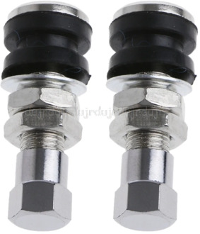 1 Pair Tire Wheel Valve Tubeless No Tube Stem Motorcycle Car Bike ATV Bicycle-M20 Au31 19 Dropship